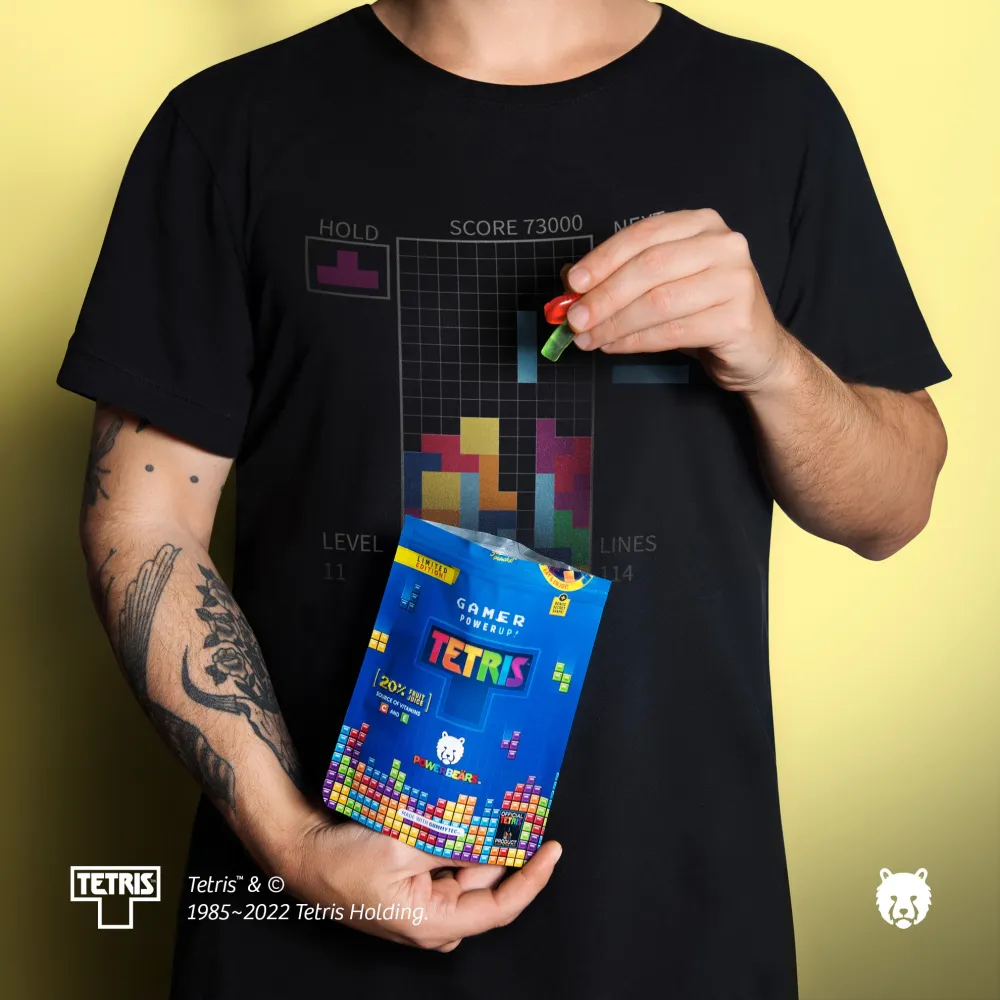 Tetris Fruchtgummis, 125 g