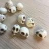 Stone Skull Tokens, small (12 pcs)