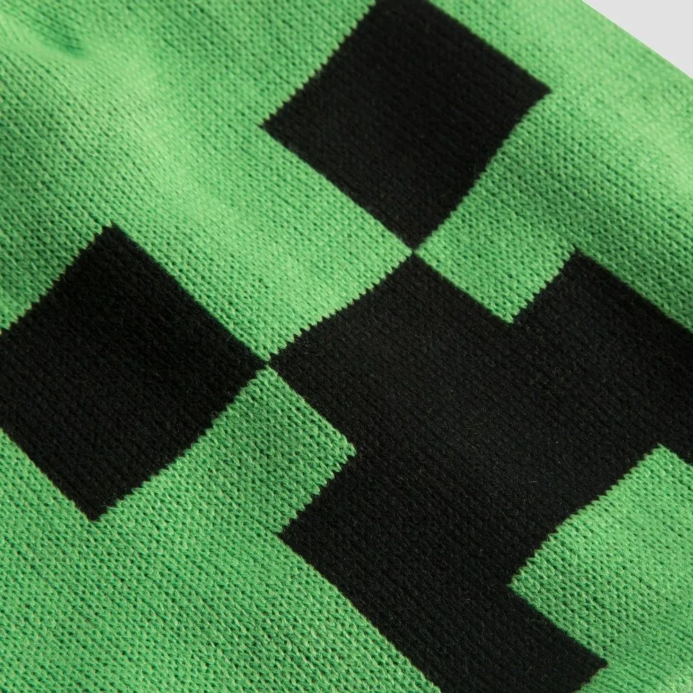Čepice Minecraft s bambulí