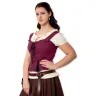 Burgundy Bodice