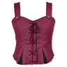 Burgundy Bodice