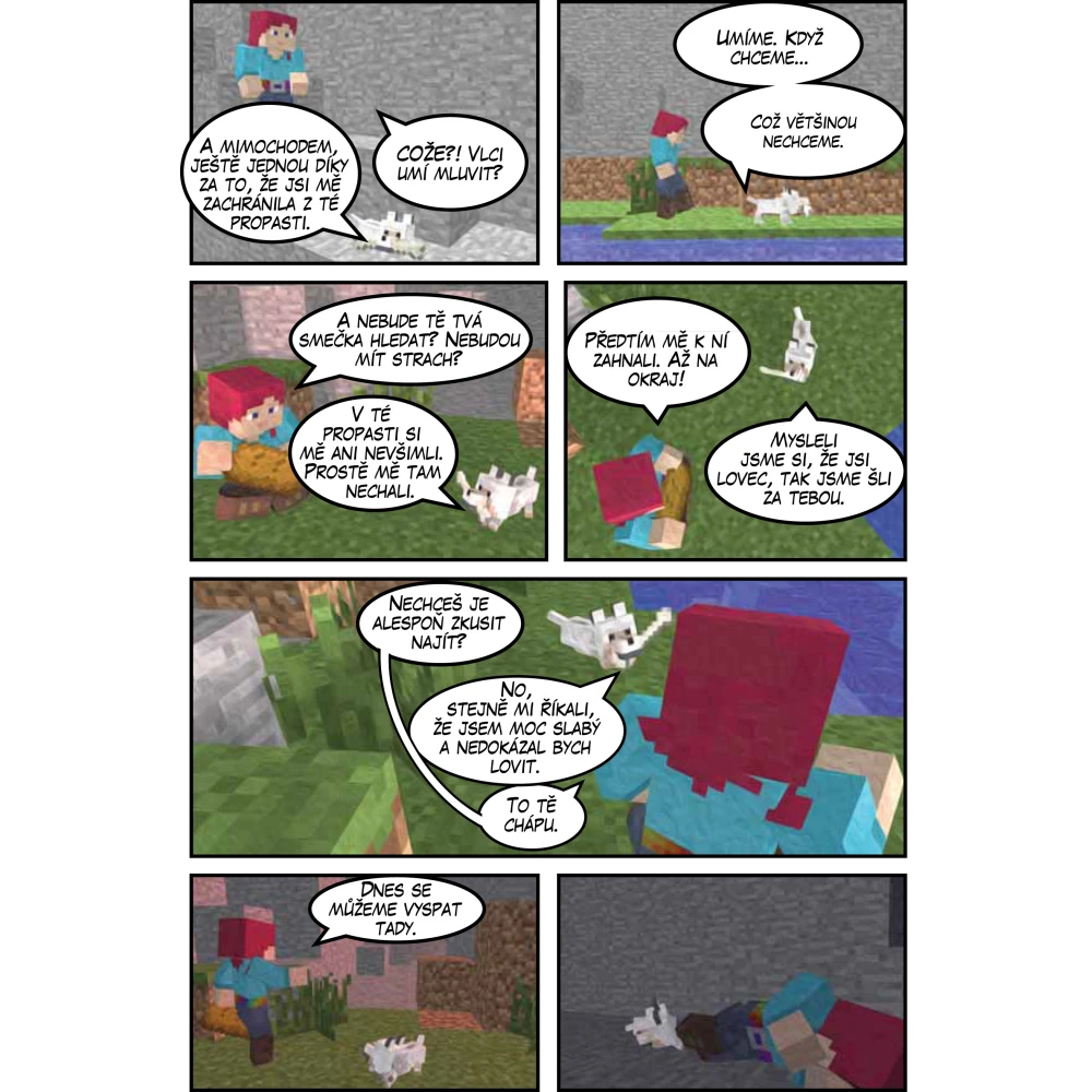 Zlaté jablko: Neoficiální megakomiks ze světa Minecraftu