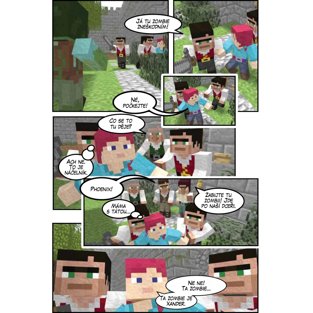 Zlaté jablko: Neoficiální megakomiks ze světa Minecraftu