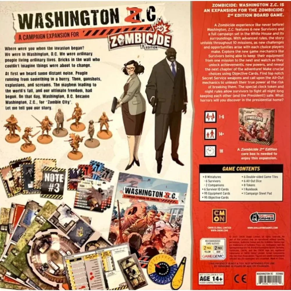 Zombicide (second edition): Washington Z.C. (English)