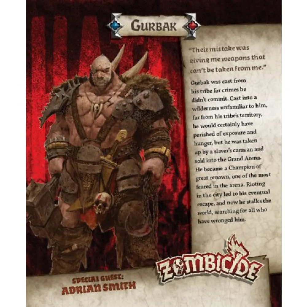 Zombicide: Black Plague Special Edition Box - Adrian Smith