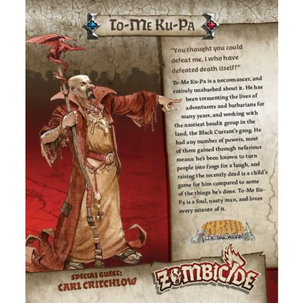 Zombicide: Black Plague Special Edition Box - Carl Critchlow