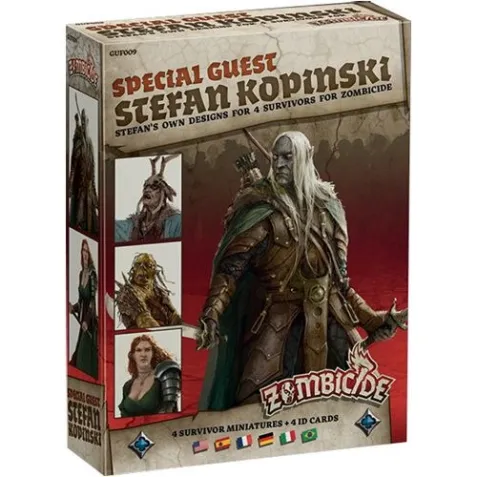 Zombicide: Black Plague Special Edition Box - Stefan Kopinski