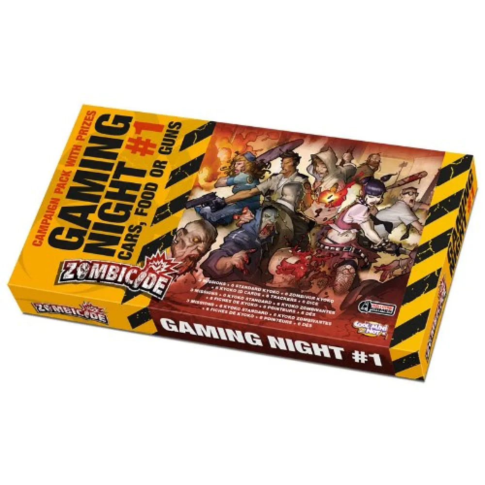 Zombicide Gaming Night Kit 1: Cars, Food and Guns