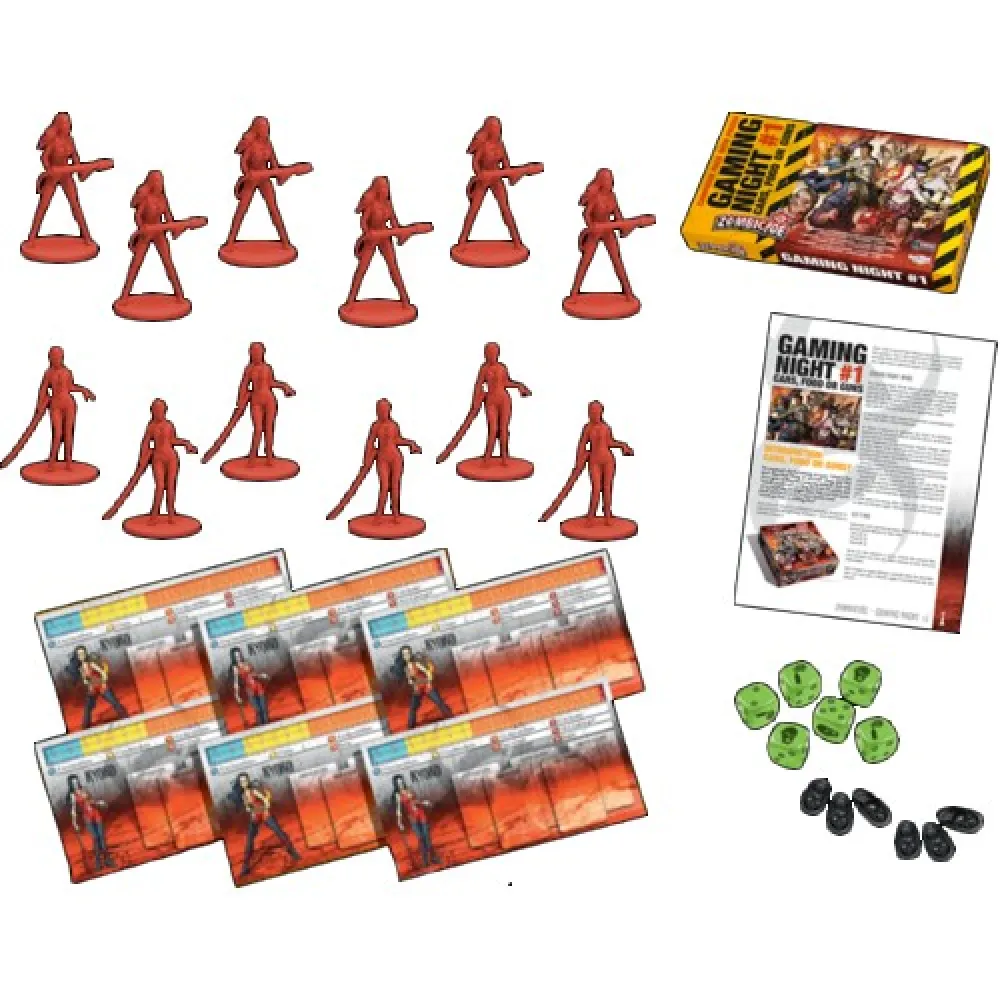 Zombicide Gaming Night Kit 1: Cars, Food and Guns