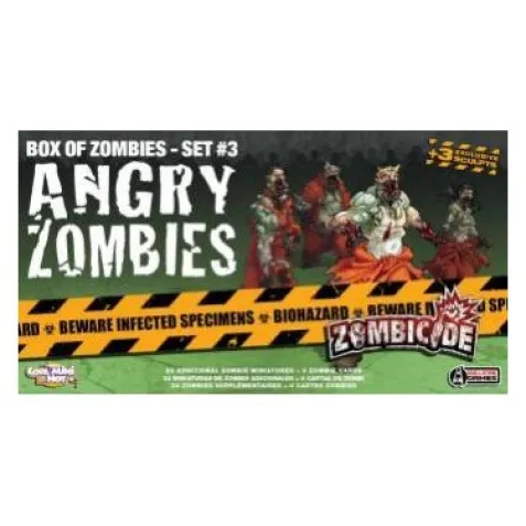 Zombicide: Box of Zombies Set 3 - Angry Zombies